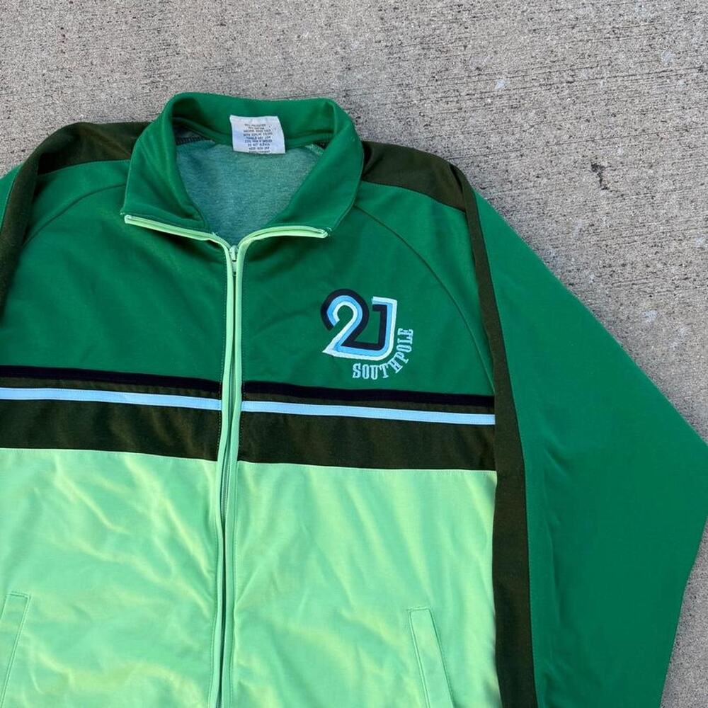 Vintage southpole sweatshirt green y2k large